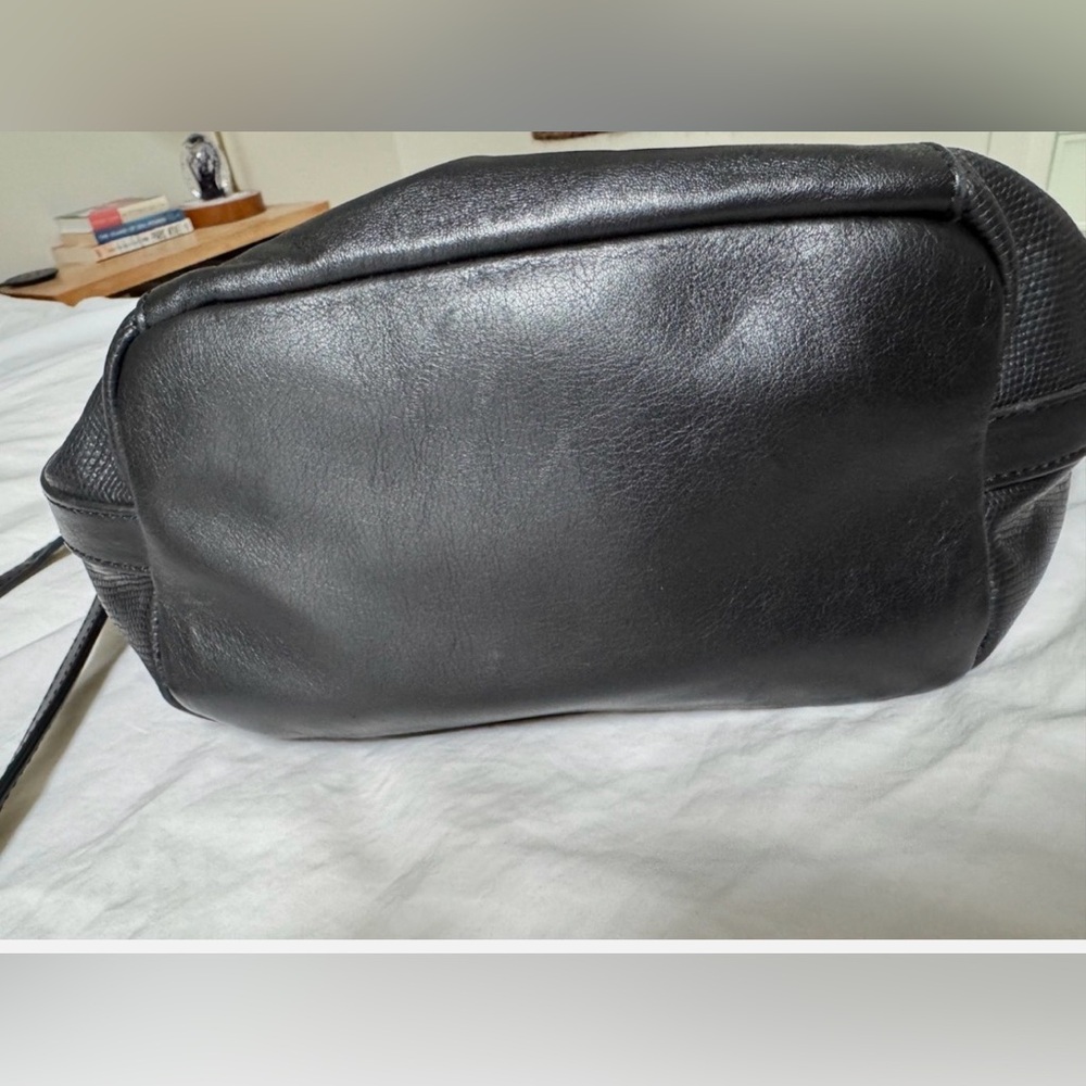 Rafe New York Black Studded Leather Shoulder Bag - Picture 4 of 6